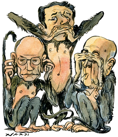 Tre scimmiette